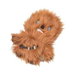 Star Wars - Juguete de felpa sin relleno, con pito chirriador. Figura de Chewbacca. Star Wars Oficial.