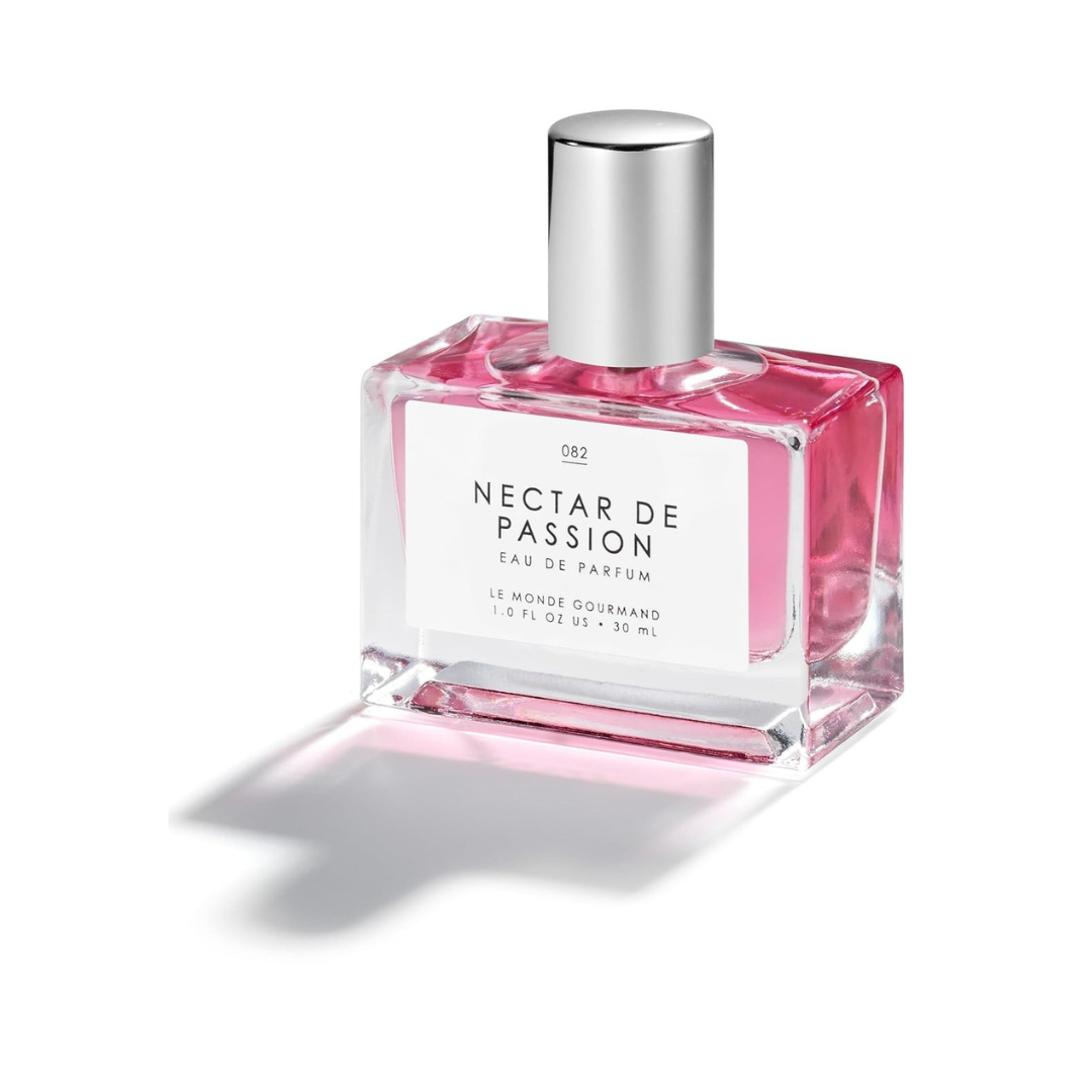 Le Monde Gourmand Nectar de Passion Eau de Parfum, 1 fl oz (30 ml), Perfume de Tamaño Completo, Fragancia para Mujeres, Aroma Juguetón y Confortante, Notas de Maracuyá, Jazmín y Almizcle Dulce.