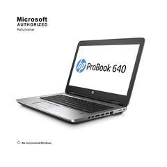 HP ProBook - Laptop 640 G2, pantalla HD de 14 pulgadas, Intel Core i5-6300U hasta 3.0 GHz, 8 GB de RAM, 256 GB NVMe SSD, puerto de pantalla, Wi-Fi, Bluetooth, Windows 10 Pro (RENOVADA)
