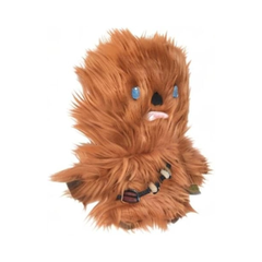 Star Wars - Juguete de felpa sin relleno, con pito chirriador. Figura de Chewbacca. Star Wars Oficial.