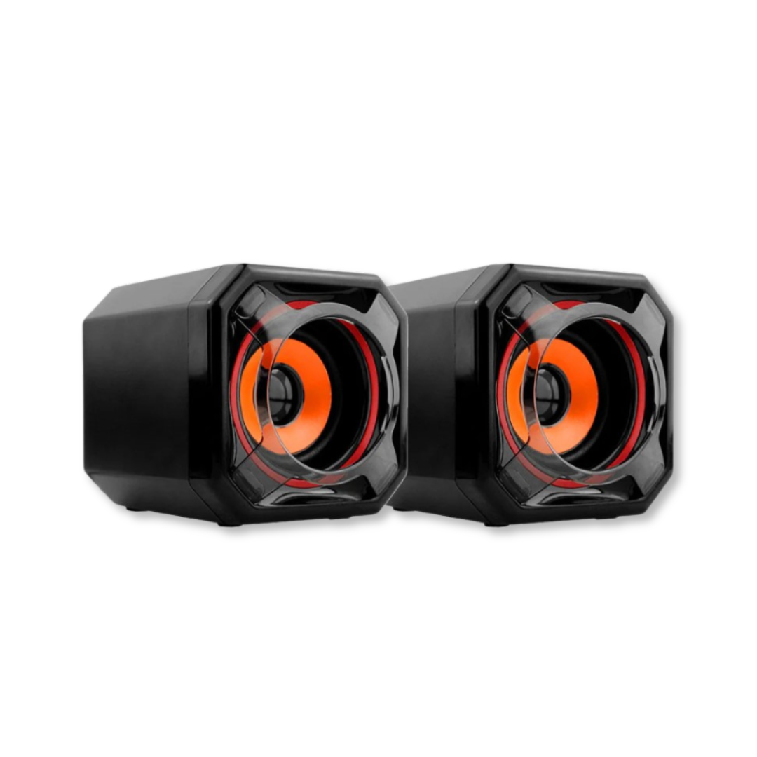 Altavoces estéreo multimedia Volcano Bass 2.0