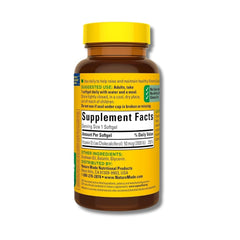 Nature Made Vitamina D3, 90 cápsulas blandas, vitamina D 2000 IU (50 mcg) ayuda a apoyar la salud inmunológica, huesos y dientes fuertes, y función muscular, 250% del valor diario de vitamina D en un gel blando diario