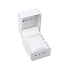 Nine West Reloj de pulsera con esfera floral para mujer