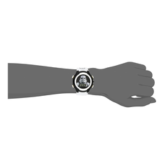 Reloj Accutime StarWars Stormtrooper - para niños con pantalla digital LCD de cuarzo, color blanco (Modelo: STM3488)