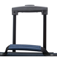 Equipaje extensible con ruedas giratorias, Azul marino, U.S. Traveler (usado 1 vez)