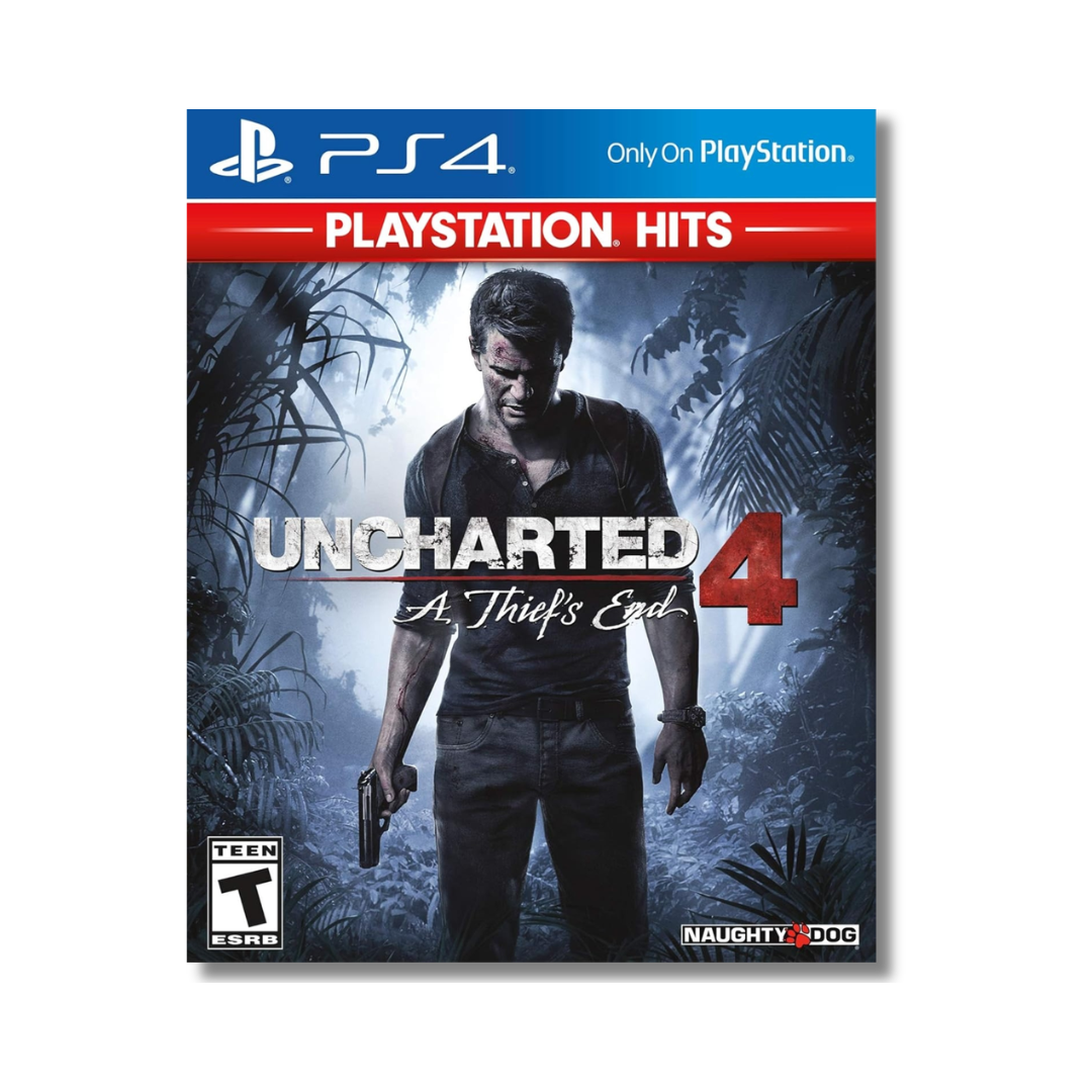Videojuego - Uncharted 4: A Thief's End Playstation Hits - PS4 - NUEVO