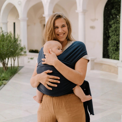 Porta Bebes Boba Baby Wrap- Navy Blue