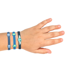 Star Wars The Mandalorian Grogu - Juego de reloj LCD y pulsera de personajes para niños con bandas de silicona, pantalla digital de tiempo, ideal para niños a partir de 6 años.