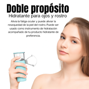 Nano Facial Mister Recargable USB – Vaporizador Facial Hidratante Portátil | Color Azul