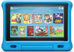 Amazon Tablet Fire HD 10 Kids - Pantalla 10.1 pulgadas 1080p Full HD, 32 GB, Funda Azul (Edición 2019)