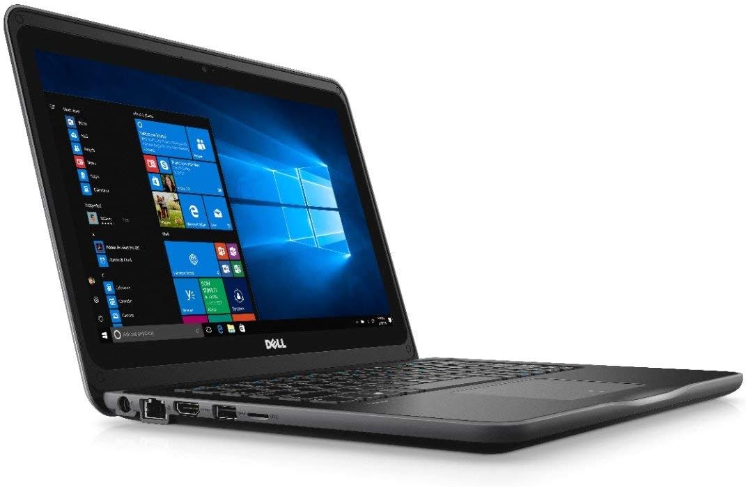 Dell Latitude 3380, pantalla HD de 13.3 pulgadas, Intel Core i3-6006U, DDR4 de 4 GB, unidad de estado sólido de 128 GB, cámara web, Windows 10 Pro (RENOVADA)