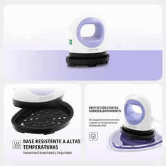 VEVOR Mini prensa de calor, pequeña prensa de calor, 3 ajustes de calor y apagado automático, máquina de transferencia de calor portátil, máquina de sublimación para camisetas, sombreros y más.