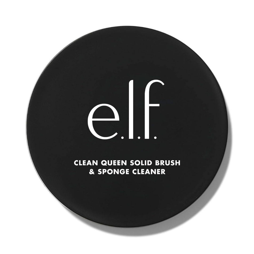 e.l.f. Clean Queen – Limpiador Sólido para Brochas y Esponjas de Maquillaje marca ELF | Vegano y Cruelty Free.