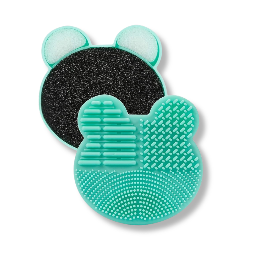 Limpiador de Brochas TailaiMei– Alfombrilla de Silicona con Esponja para limpieza de brochas. Dos colores disponibles. (Se venden por separado)
