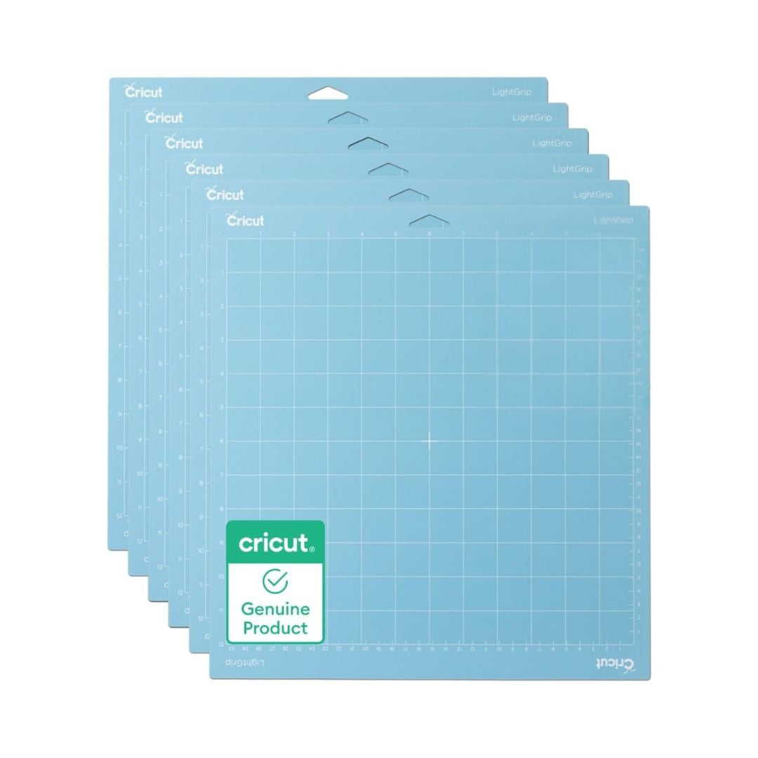 Tapete de corte marca Cricut Original - LightGrip - Tapete celeste