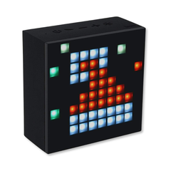 Divoom Aurabox parlante inteligente de LED 4.0, con conexión Bluetooth y control de la aplicación para crear dibujos con píxeles (USADO EN BUEN ESTADO) - Bocina.