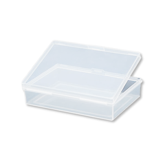 Estuche plástico para tarjetas Pokemon, cajita de plástico transparente, diferente usos. Estuche plástico para almacenamiento de cartas Pokemon, MTG, Yugioh, tarjetas coleccionables de béisbol, cartas de póquer. Medidas 9.8 cm x 7.4 cm x 2.4 cm.