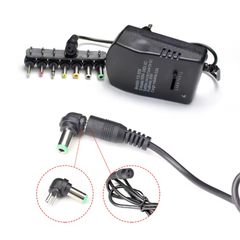 Fuente de alimentación Universal ajustable, entrada AC 100V - 240V y salida de 3-12V. Potencia 30W