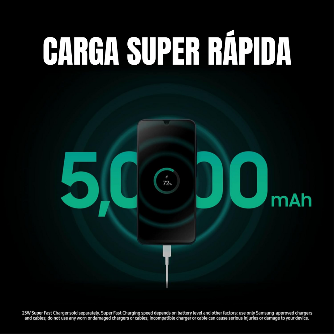 Samsung Galaxy A16 5G Serie A, teléfono inteligente Android, pantalla AMOLED grande, diseño duradero, carga súper rápida, almacenamiento expandible, conectividad 5G. Para línea con CLARO.