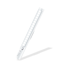 Luz LED para armario, Iluminación debajo del gabinete. Luz con sensor de movimiento. Requiere baterías AA.