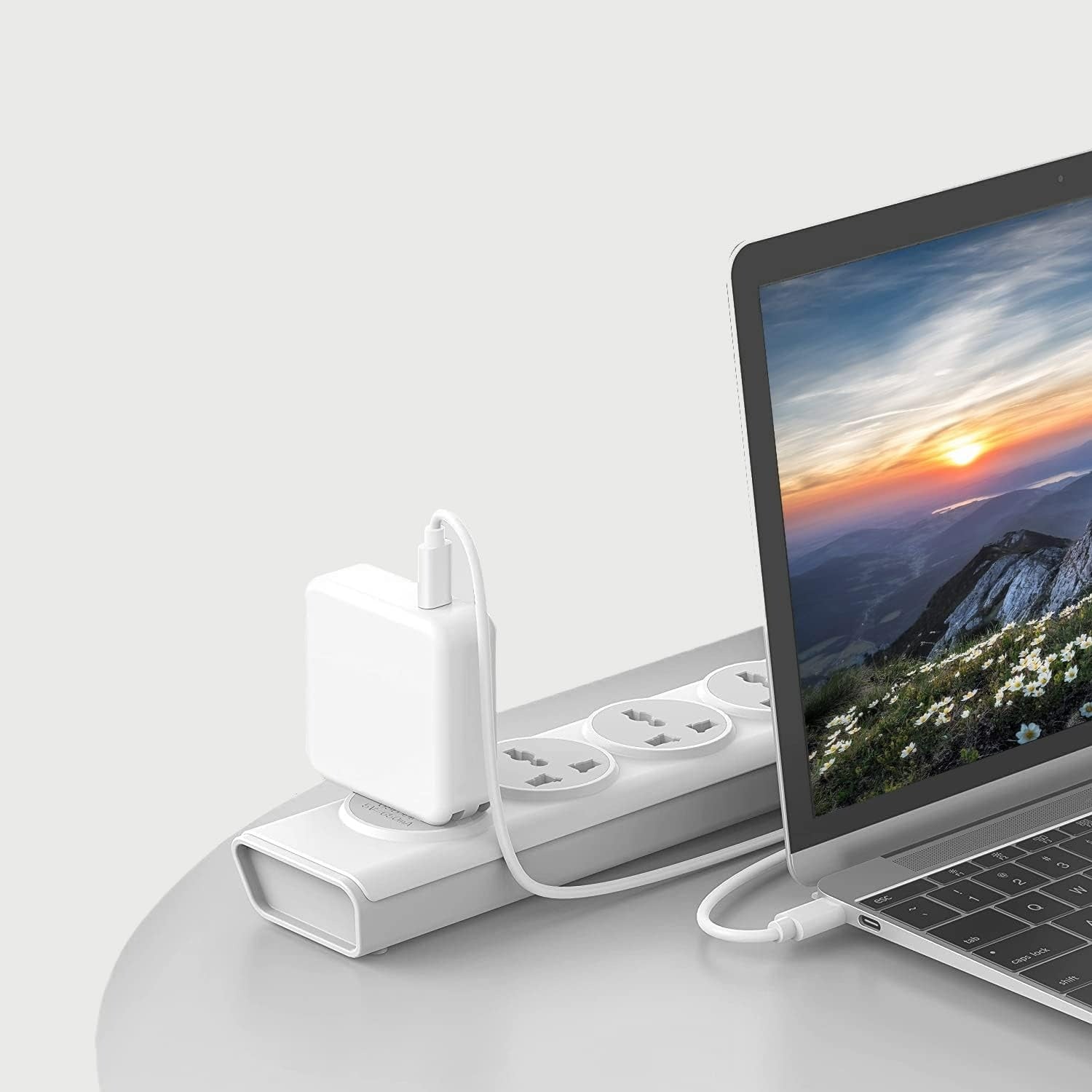 Cargador para Mac Book Pro - Mac Book Pro Charger - 87W USB C Power Adapter. Incluye cable de carga de 6.6 Pies (2 mts. o 200 cm.)