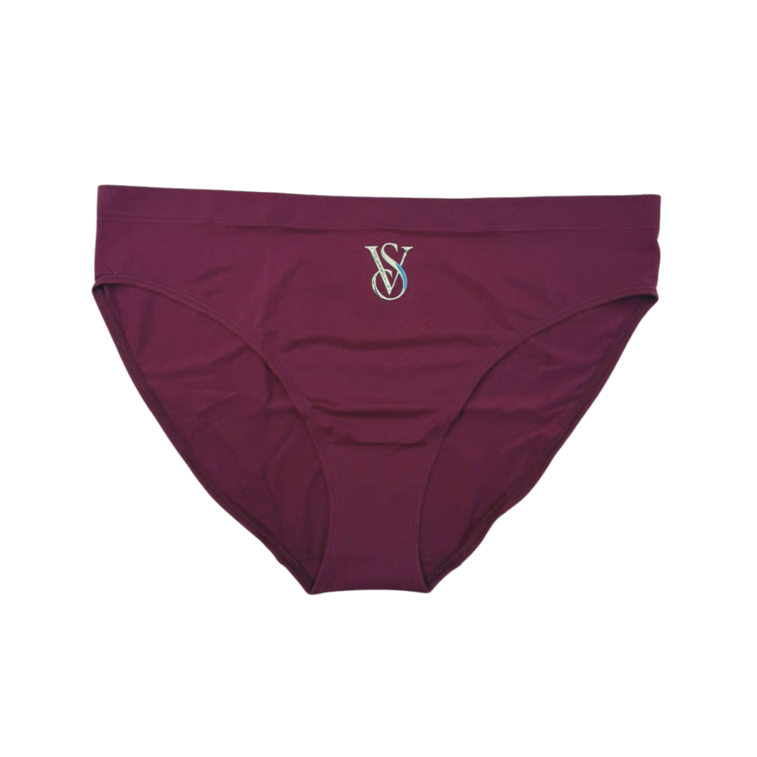 Bikini Panty VS. Panti Victoria Secret para mujer. Color magenta.