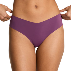 Thong Panty VS. Panti Victoria Secret para mujer. Color púrpura. Tanga.