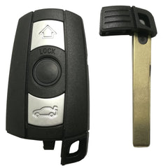 Carcasa para llave de coche, compatible con BMW Serie 3 5, BMW X5, BMW X6, BMW Z4, 3 botones