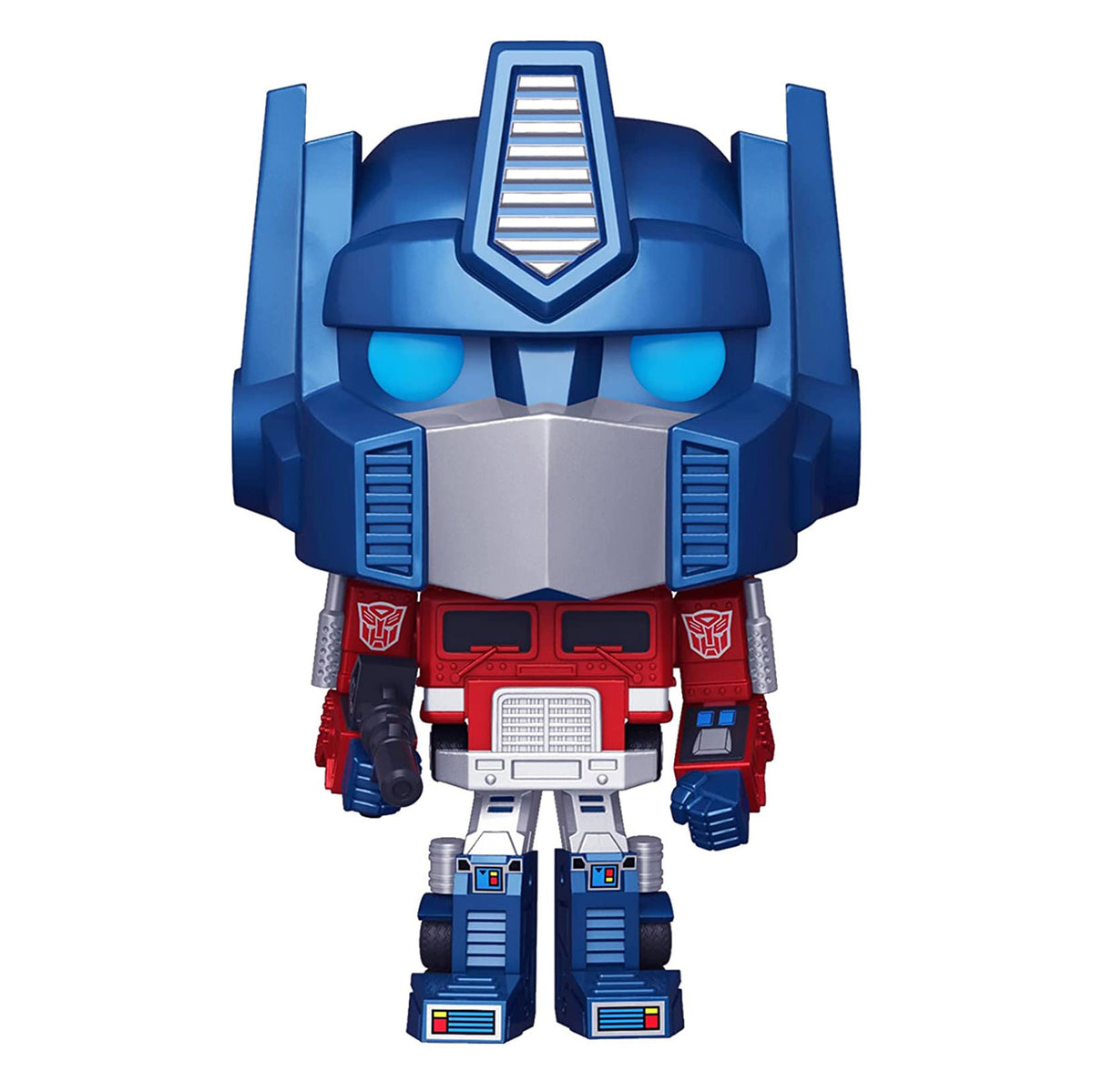 FunkoPOP retro: Transformers - Optimus Prime Color Metalico, 3.75 pulgadas