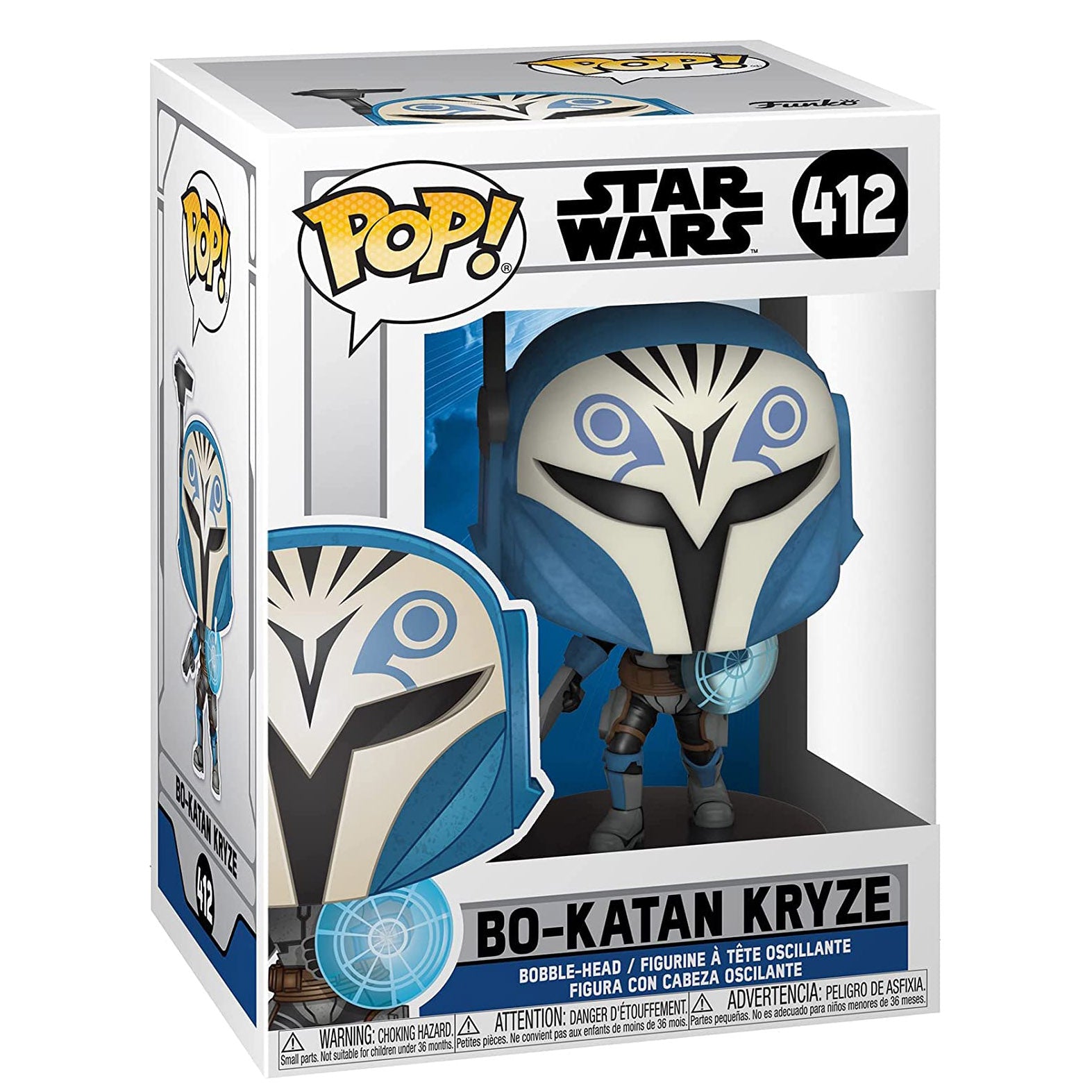 Funko Pop Star Wars: Clone Wars - Figura de vinilo de Bo-Katan