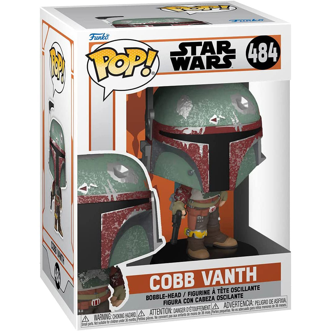 Funko Pop Star Wars: The Mandalorian: Cobb Vanth, edición Chase (los estilos pueden variar)