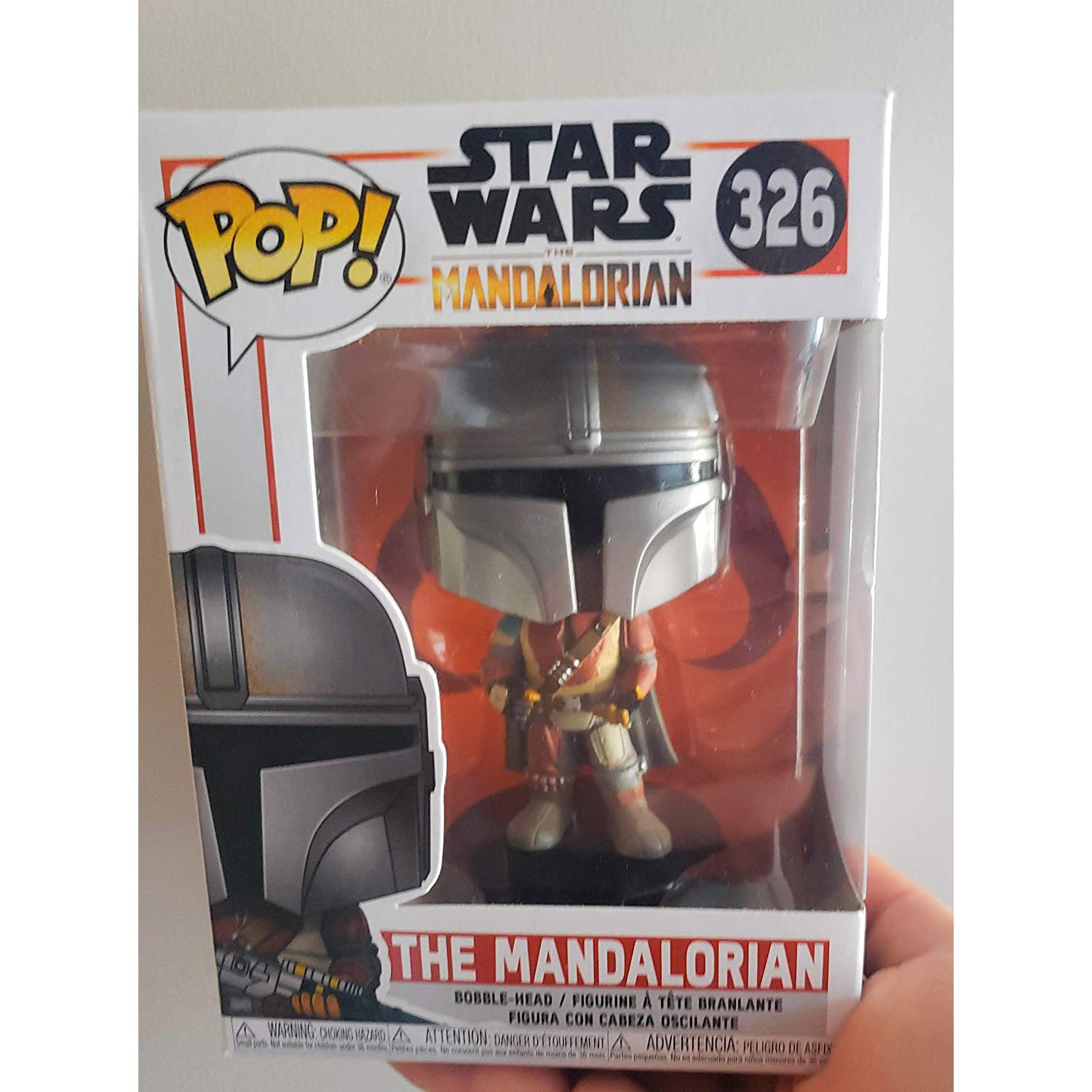 Funko Pop! Star Wars: The Mandalorian - The Mandalorian Vinilo Bobblehead 326